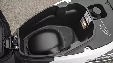 sxr 125 underseat storage