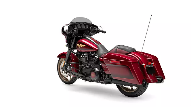 street glide special left rear three quarter