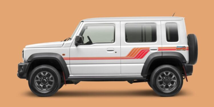 Unveiling the Suzuki Jimny 5 Door Heritage Edition A Nostalgic Adventure Awaits