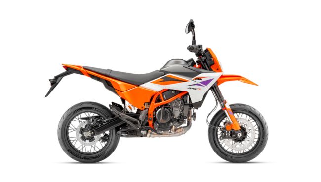 KTM 390 SMC R right side view