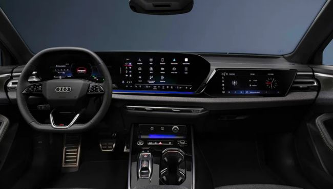 Audi A5 DashBoard view