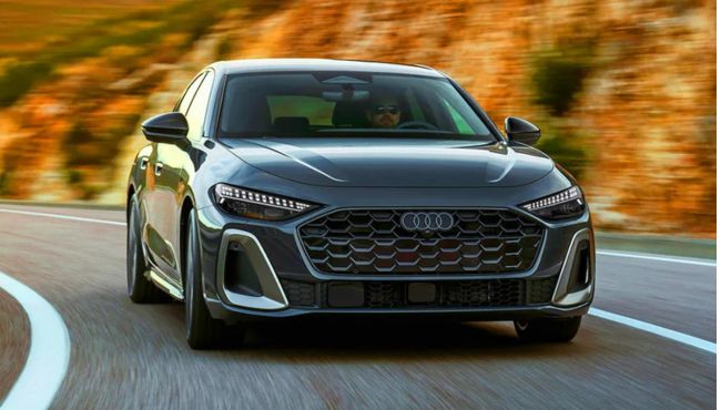 Audi A5 Exterior action view