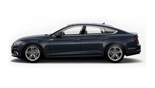 Audi A5 Moonlight Blue Metallic