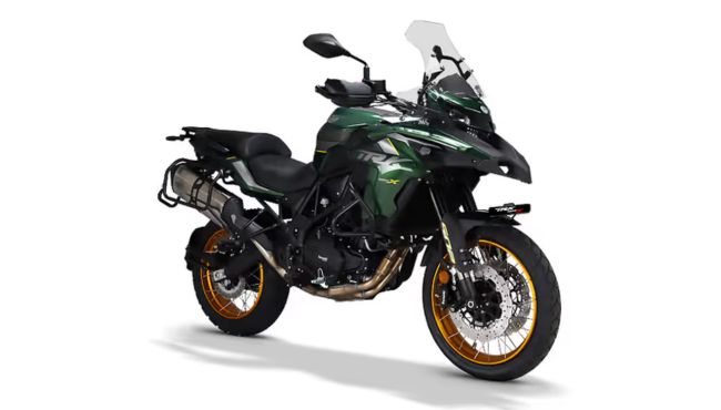 Benelli TRK 502 Green view