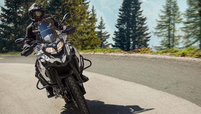 Benelli TRK 502 action close view