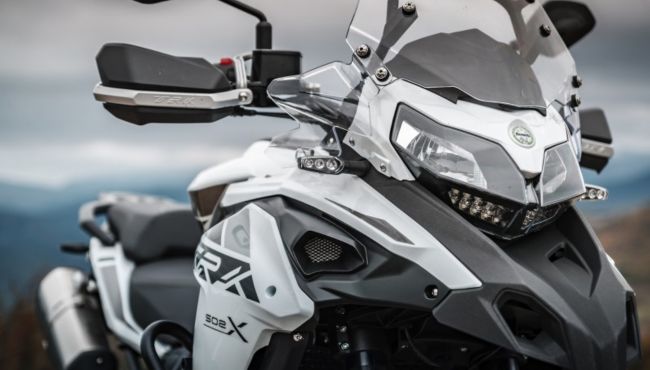 Benelli TRK 502 close view