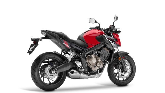Honda CB650R back view