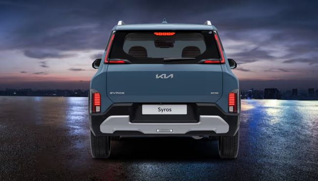 Kia Syros Back side view