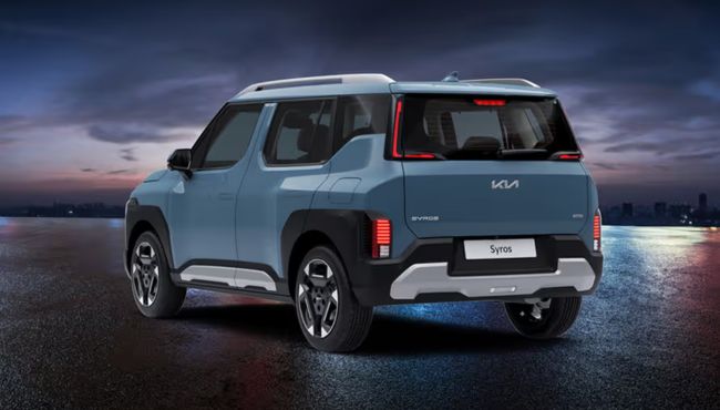Kia Syros Backside view