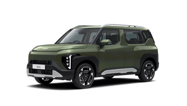 Kia Syros Pewter Olive Color