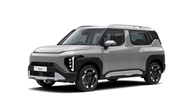 Kia Syros Sparkling Silver Color