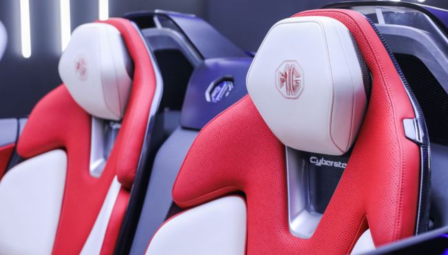 MG Cyberster interior view