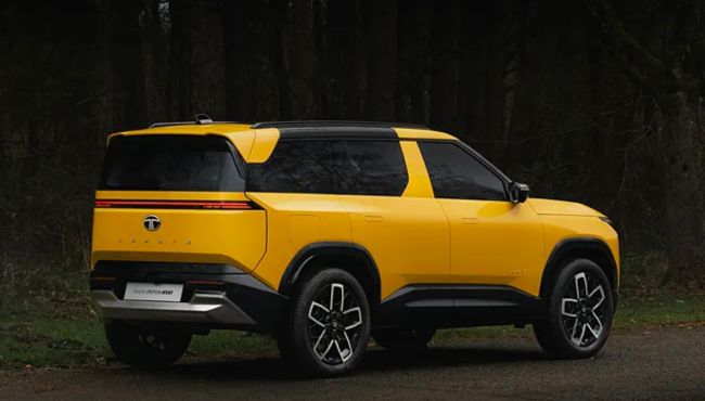 Tata Sierra back view