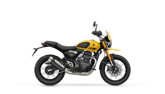 Triumph Scrambler 400 XC Racing Yellow