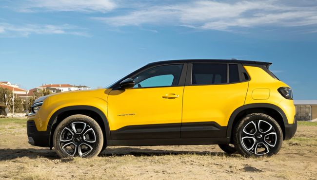 jeep avenger side view